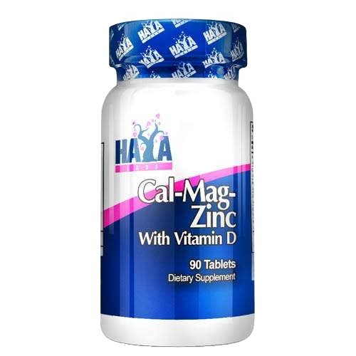 Haya Labs Calcium Magnesium & Zinc with Vitamin D