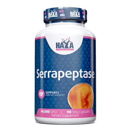 Haya Labs Serrapeptase 90 Vcaps