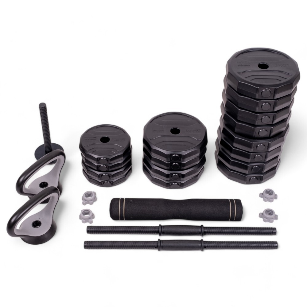 Cement Dumbbell Set inSPORTline ON-X 6-in-1 40 kg - Image 2